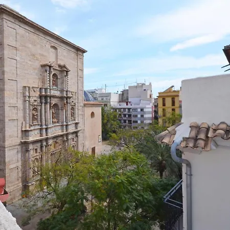 公寓 Sunny Cozy Penthouse With A Terrace At Plaza Del Carmen 瓦伦西亚